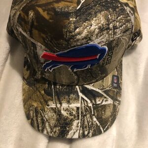 Camo Buffalo Bills Logo Cap